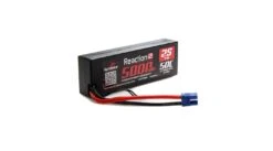 Dynamite 7.4V 5000mAh 2S 50C Reaction 2.0 Hardcase LiPo Battery: EC3