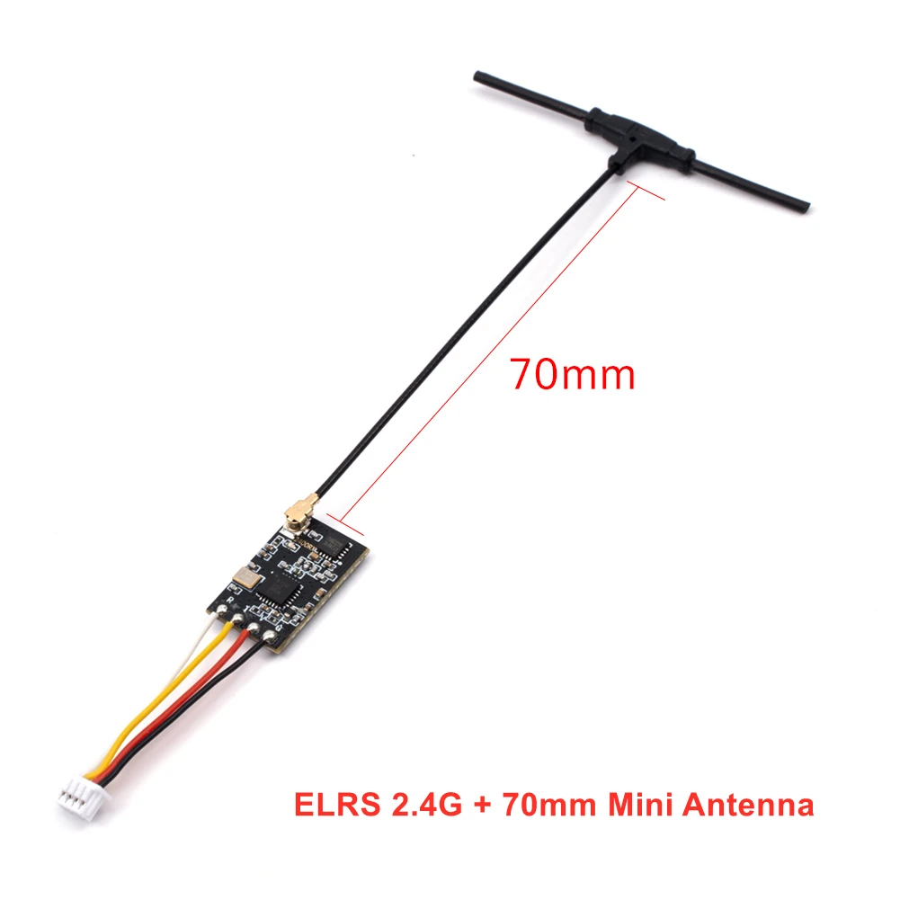 IFlight ELRS 2.4G RX (w/70mm Mini Antenna) 2 IFlight ELRS 2.4G RX (w/70mm Mini Antenna) - Image 2