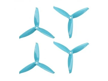 GEMFAN Flash 5152 3-Blade High Speed Props - BLUE 1 GEMFAN Flash 5152 3-Blade High Speed Props - BLUE