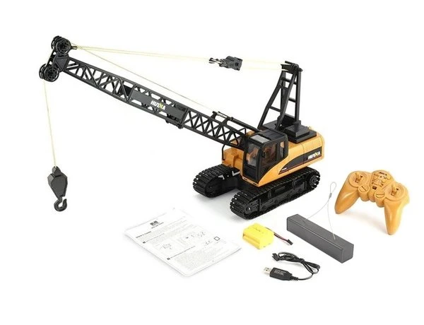HUINA TOYS 1572 R/C 1/14 2.4GHZ RTR CRAWLER CRANE WITH GRAB HOOK 1 HUINA TOYS 1572 R/C 1/14 2.4GHZ RTR CRAWLER CRANE WITH GRAB HOOK