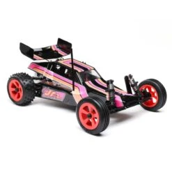 Losi 1/16 Mini JRX2 Brushed 2WD Buggy RTR, Black $40 OFF - FATHER'S DAY SALE! VALID: JUN2-JUN18 -Toys Model Store LOS01020T3 A2 M6A8OEPM