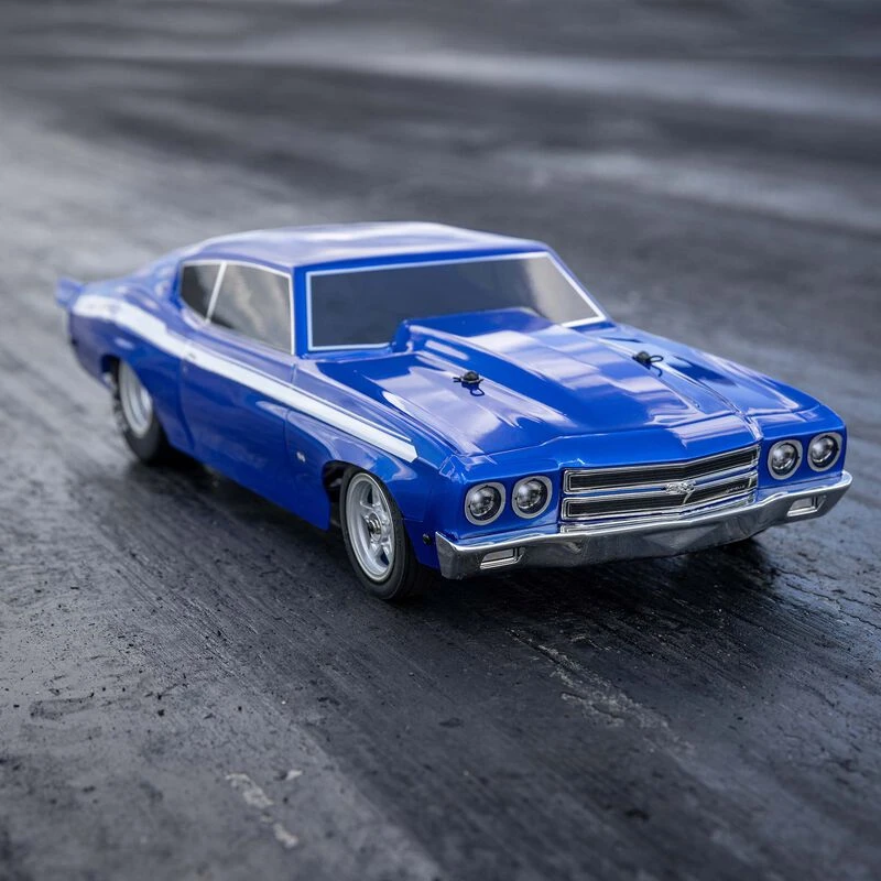 Losi 1/16 1970 Chevelle 2WD Mini No Prep Drag Car RTR, Blue 7 Losi 1/16 1970 Chevelle 2WD Mini No Prep Drag Car RTR, Blue - Image 7