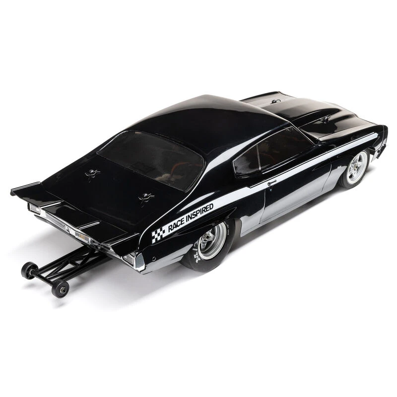 Losi 1/16 1970 Chevelle 2WD Mini No Prep Drag Car RTR, Black 8 Losi 1/16 1970 Chevelle 2WD Mini No Prep Drag Car RTR, Black - Image 8