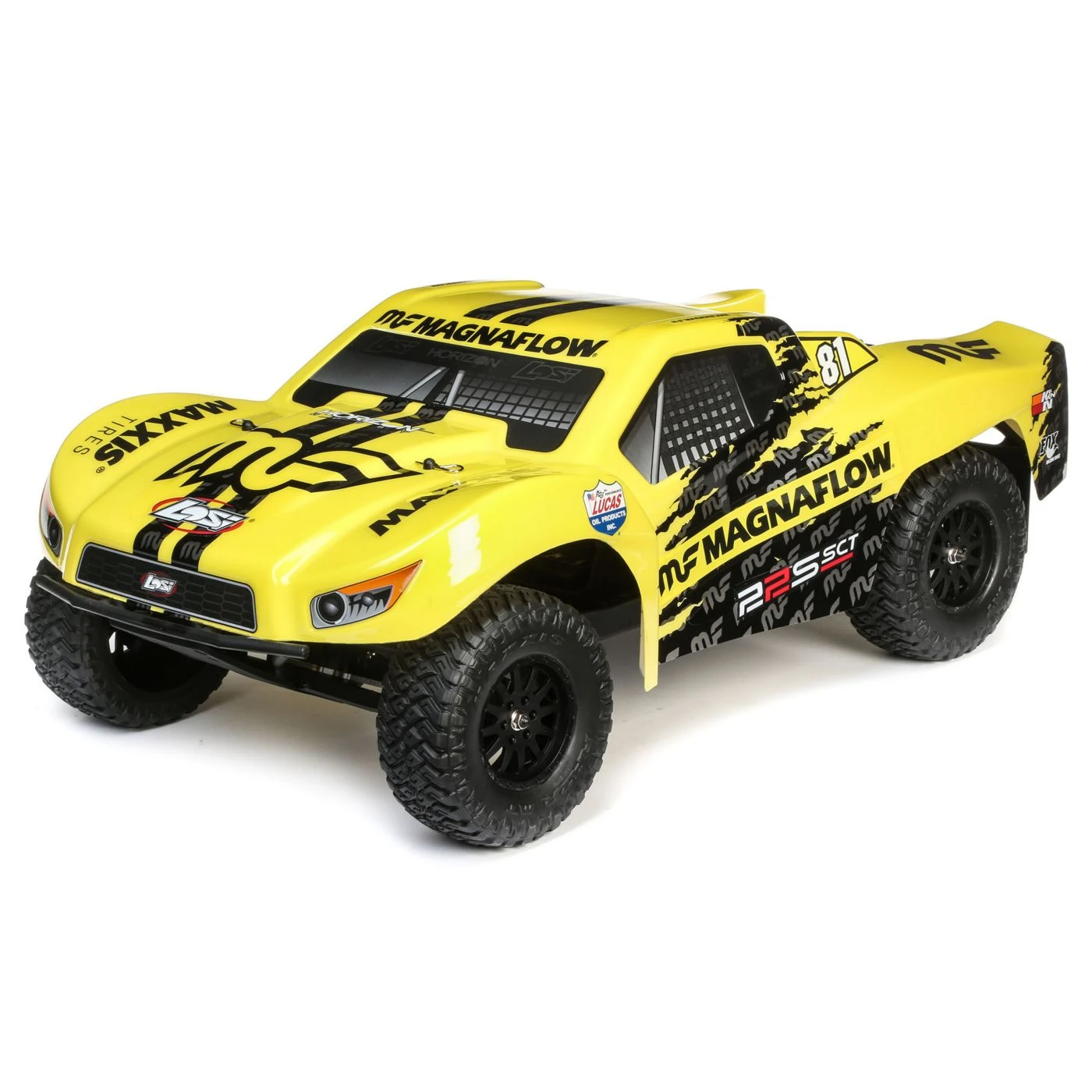 Losi 1/10 22S 2WD SCT Brushed RTR, MagnaFlow 1 Losi 1/10 22S 2WD SCT Brushed RTR, MagnaFlow
