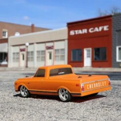 Losi 1/10 1972 Chevy C10 Pickup Truck V100 AWD RTR, Orange $50 OFF - FATHER'S DAY SALE! VALID: JUN2-JUN18 -Toys Model Store LOS03034T1 A7 7L3XU21J