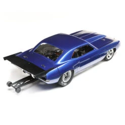 Losi 1/10 '69 Camaro 22S No Prep Drag Car, Brushless 2WD RTR, Blue -Toys Model Store LOS03035T2 A02 JAAO3Q5N