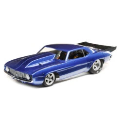Losi 1/10 '69 Camaro 22S No Prep Drag Car, Brushless 2WD RTR, Blue