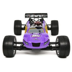 Losi 1/8 8IGHT-T 4WD Truggy Nitro RTR, Purple/Yellow -Toys Model Store LOS04011V2 A03 DTLKYZXT