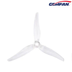 Gemfan MCK Hurricane 51466 Durable 3 Blade Propeller - Clear