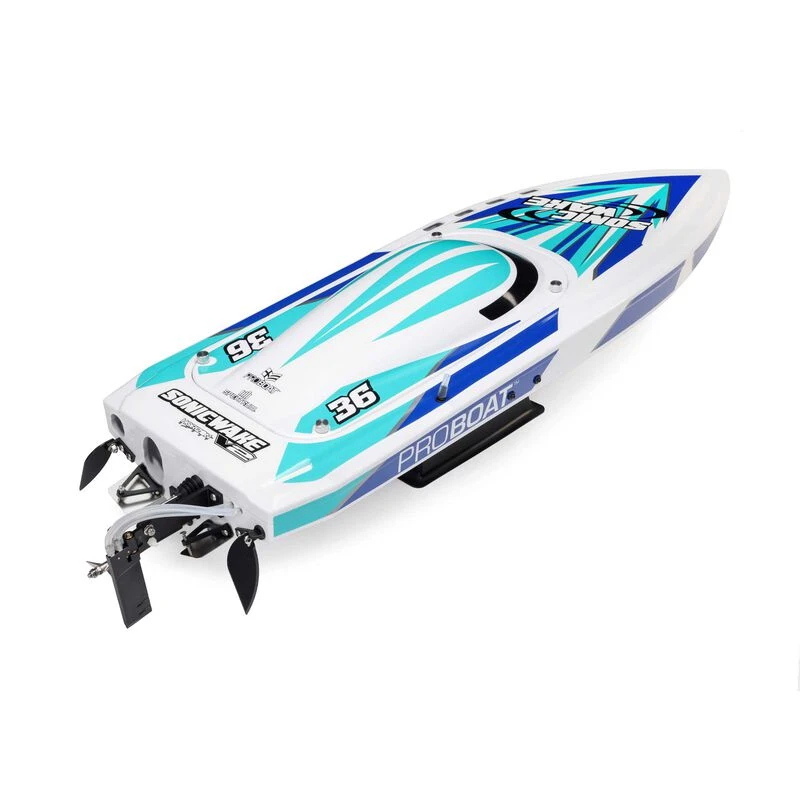 Proboat Sonicwake V2 36" Self-Righting Brushless Deep-V RTR, White $60 OFF - FATHER'S DAY SALE! VALID: JUN2-JUN18 7 Proboat Sonicwake V2 36" Self-Righting Brushless Deep-V RTR, White $60 OFF - FATHER'S DAY SALE! VALID: JUN2-JUN18 - Image 7