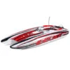 PROBOAT Blackjack 42" 8S Brushless Catamaran RTR: White/Red