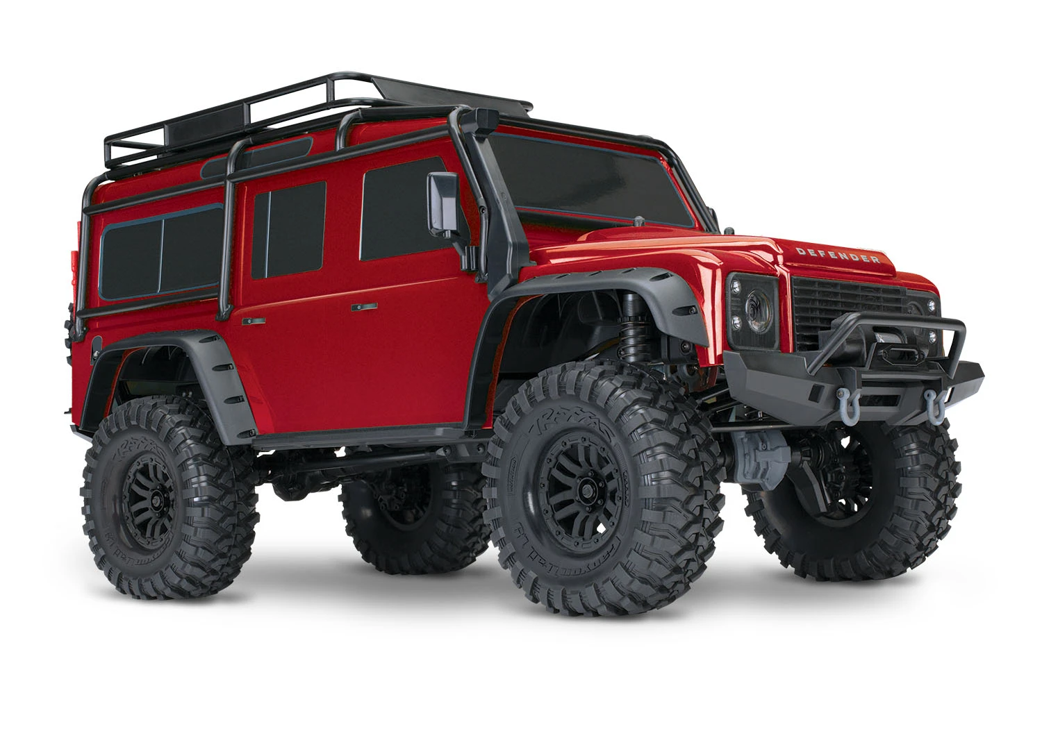 Traxxas TRX4 Land Rover Defender 1/10 Crawler RTR - Red
