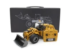 HUINA TOYS 1583 R/C 1/14 ALLOY 10CH 2.4GHZ RTR WHEELED LOADER -Toys Model Store WNT1583box