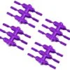 DS Racing Drift Element Scale Lug Nuts (Purple) (24) (Long)