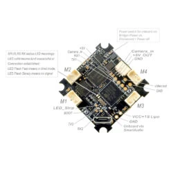 Happymodel ELRS F4 AIO 5in1 Flight Controller Built-in SPI 2.4GHz ELRS RX 7 Happymodel ELRS F4 AIO 5in1 Flight Controller Built-in SPI 2.4GHz ELRS RX -Toys Model Store elrsf4spiBottom view