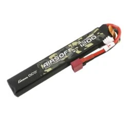 Gens Ace 25C 1200mAh 2S1P 7.4V Airsoft Gun Battery With Deans Plug -Toys Model Store gA2S 12003
