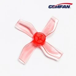 Gemfan 1220-4 Red 31mm Whoop Props (1mm Hub)