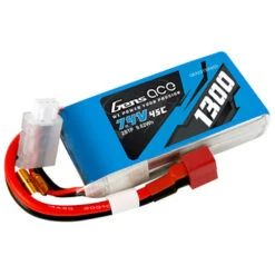 Gens Ace 1300mAh 2S1P 7.4V 45C Lipo Battery Pack With Deans Plug