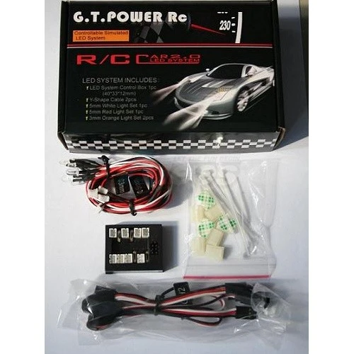 G.T. Power 2.4G Controllable LED Lighting System 1 G.T. Power 2.4G Controllable LED Lighting System