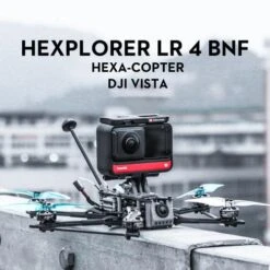 Flywoo HEXplorer LR 4" HD Hexa-copter W/ Nebula Pro Vista Digital HD System - BNF TBS Crossfire