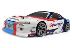 HPI Racing RS4 Sport 3 Drift Team Worthouse James Deane Nissan Silvia S15 RTR - Ready To Run W/ Battery And Charger