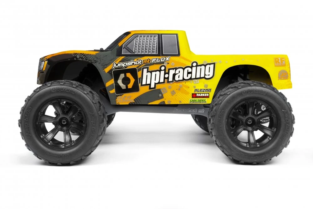 HPI Racing Jumpshot 1/10 Monster Truck Flux 2WD Grey/Yellow, RTR 2 HPI Racing Jumpshot 1/10 Monster Truck Flux 2WD Grey/Yellow, RTR - Image 2