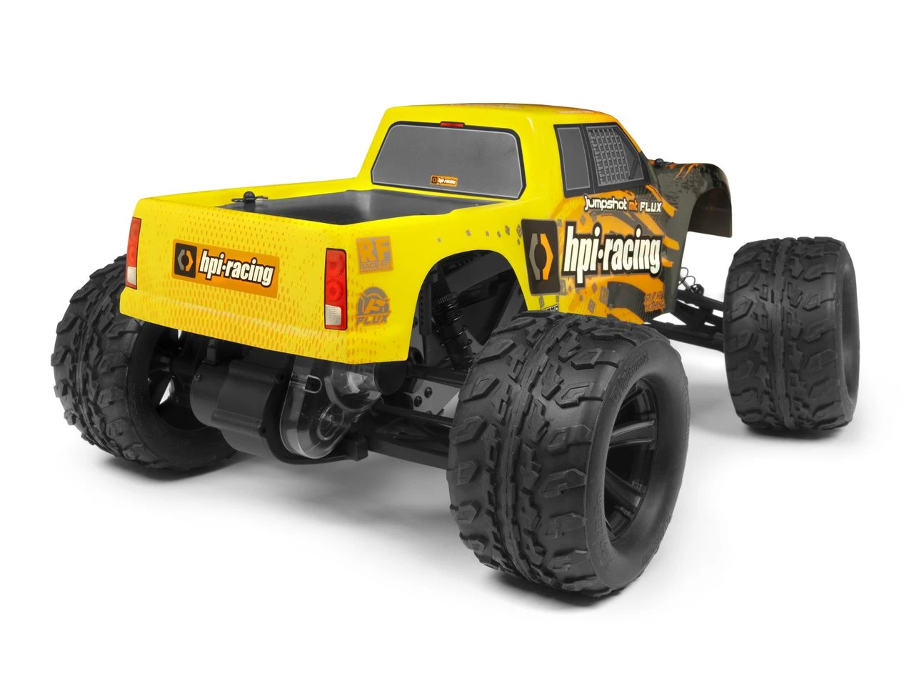 HPI Racing Jumpshot 1/10 Monster Truck Flux 2WD Grey/Yellow, RTR 4 HPI Racing Jumpshot 1/10 Monster Truck Flux 2WD Grey/Yellow, RTR - Image 4
