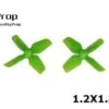 HQ Micro Whoop 1.2x1.3x4 1mm Shaft (31mm) - Green