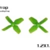 HQ Micro Whoop 1.2x1.2x4 0.8mm Shaft (31mm) - Green
