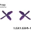 HQ Micro Whoop 1.6x1.6x4 1.0mm Shaft (40mm) - Purple