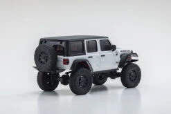 Kyosho 32521W Mini-Z 4x4 Jeep Wrangler Unlimited Rubicon, Bright White, Readyset -Toys Model Store kyo32521w 4
