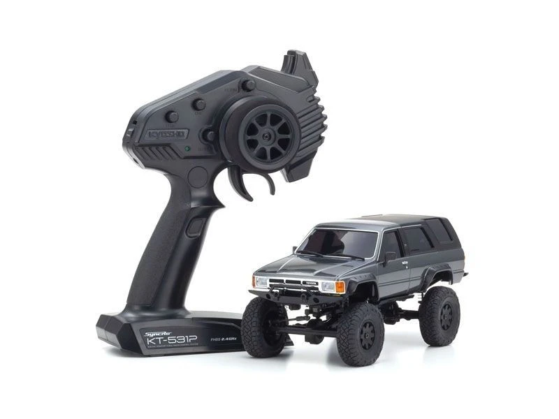 Kyosho 32522GM Mini-Z 4X4 Toyota 4 Runner (HiLux Surf), Dark Metallic Grey, Ready Set 1 Kyosho 32522GM Mini-Z 4X4 Toyota 4 Runner (HiLux Surf), Dark Metallic Grey, Ready Set