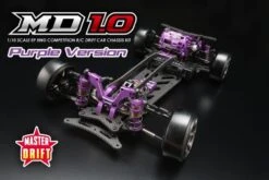 Yokomo Limited Edition MD 1.0 Master Drift 1/10 RWD Drift Car Kit (Purple)