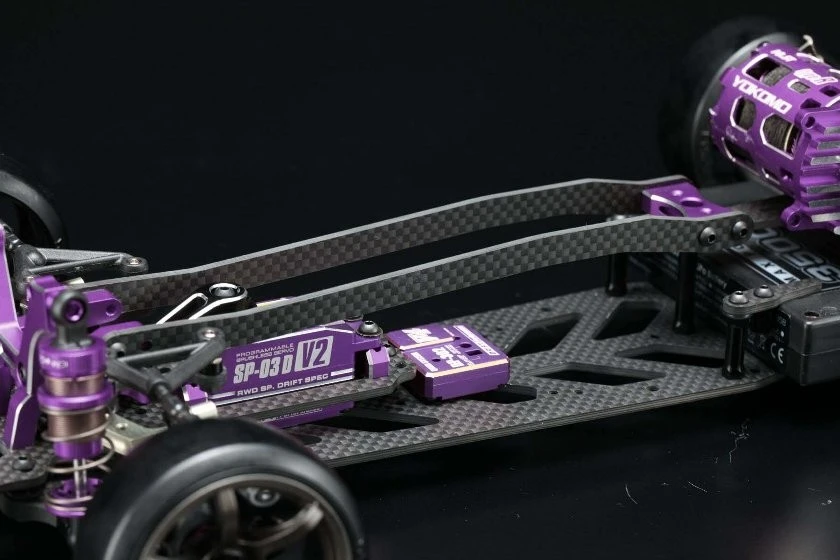 Yokomo Limited Edition MD 1.0 Master Drift 1/10 RWD Drift Car Kit (Purple) 2 Yokomo Limited Edition MD 1.0 Master Drift 1/10 RWD Drift Car Kit (Purple) - Image 2