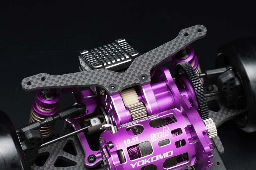 Yokomo Limited Edition MD 1.0 Master Drift 1/10 RWD Drift Car Kit (Purple) 7 Yokomo Limited Edition MD 1.0 Master Drift 1/10 RWD Drift Car Kit (Purple) - Image 7