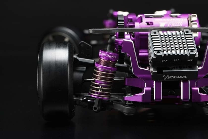 Yokomo Limited Edition MD 1.0 Master Drift 1/10 RWD Drift Car Kit (Purple) 9 Yokomo Limited Edition MD 1.0 Master Drift 1/10 RWD Drift Car Kit (Purple) - Image 9