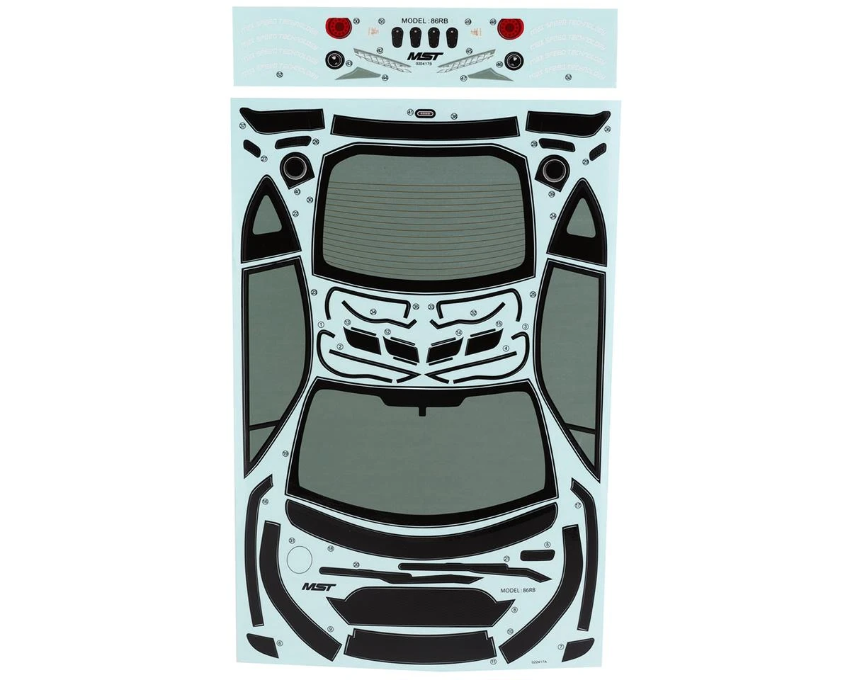 MST 86RB Drift Body (Clear) 3 MST 86RB Drift Body (Clear) - Image 3