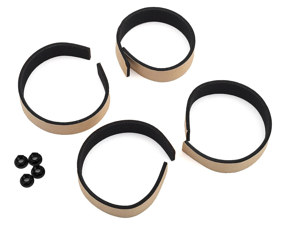 MST GT Wheel Set (Matte Silver/Black Chrome) (4) (Offset Changeable) W/12mm Hex 2 MST GT Wheel Set (Matte Silver/Black Chrome) (4) (Offset Changeable) W/12mm Hex - Image 2