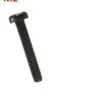 20 Pcs M2 Black Round Nylon Screws Phillips Plastic Round Head Screws Bolt - 12mm