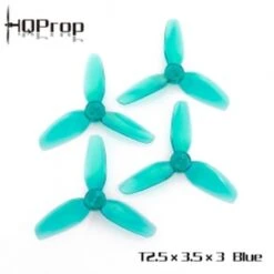 HQ Durable PC Prop T2.5X3.5X3: Blue (2CW+2CCW)