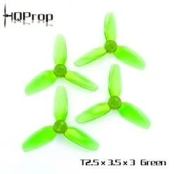 HQ Durable PC Prop T2.5X3.5X3: Light Green (2CW+2CCW)