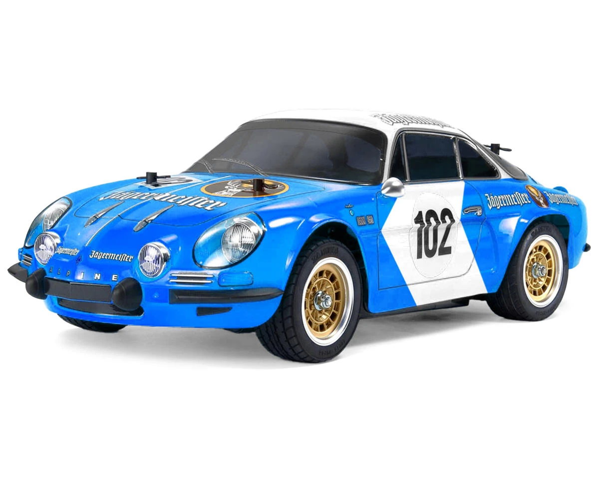 Tamiya 1973 Alpine A110 Jägermeister Body W/Parts Set (Clear) 1 Tamiya 1973 Alpine A110 Jägermeister Body W/Parts Set (Clear)