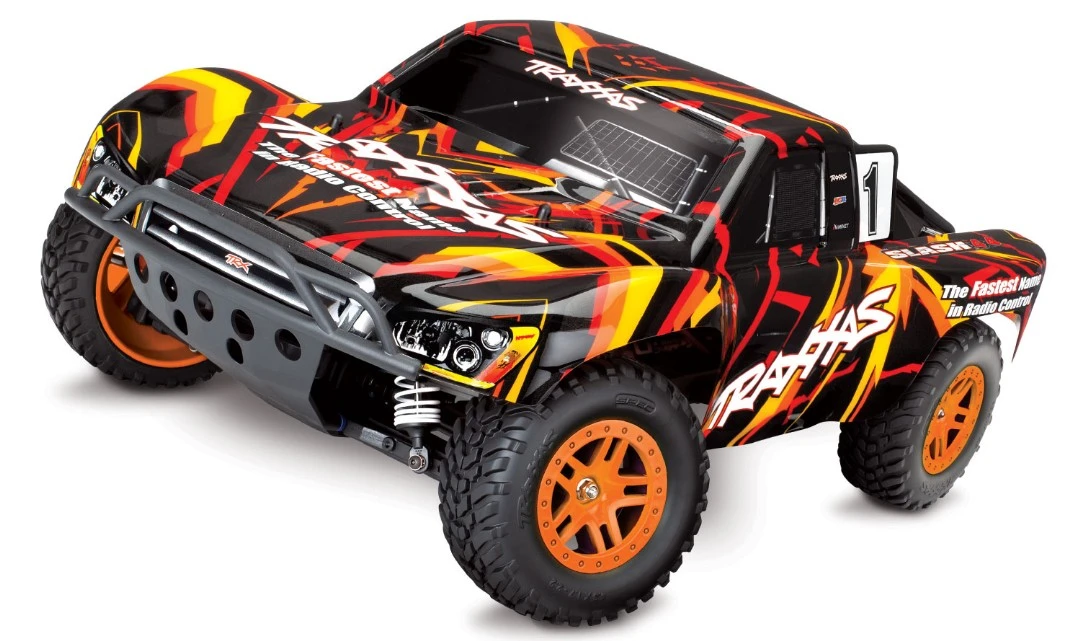 Traxxas Slash 4X4 1/10 4WD XL-5 RTR Short Course Truck Orange