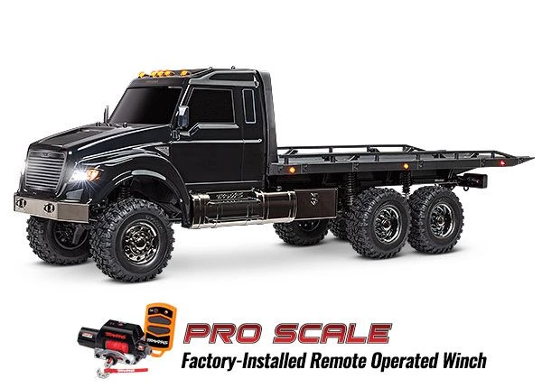 Traxxas TRX-6 Ultimate RC Hauler 6X6 W/ LEDs & Winch RTR - Black 1 Traxxas TRX-6 Ultimate RC Hauler 6X6 W/ LEDs & Winch RTR - Black