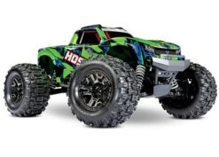 Traxxas Hoss 4X4 VXL RTR - Green & Blue 1/10 Scale 4WD Brushless