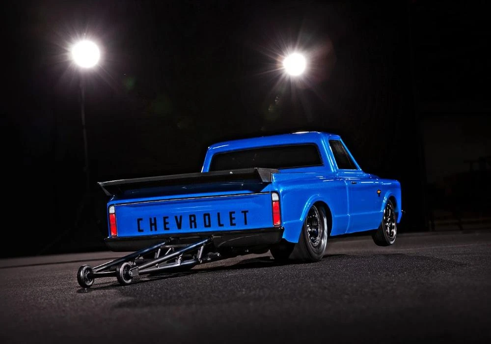 Traxxas 1967 Chevrolet C10 Drag Slash RTR - Brilliant Blue 9 Traxxas 1967 Chevrolet C10 Drag Slash RTR - Brilliant Blue - Image 9