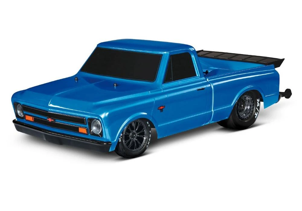 Traxxas 1967 Chevrolet C10 Drag Slash RTR - Brilliant Blue 2 Traxxas 1967 Chevrolet C10 Drag Slash RTR - Brilliant Blue - Image 2