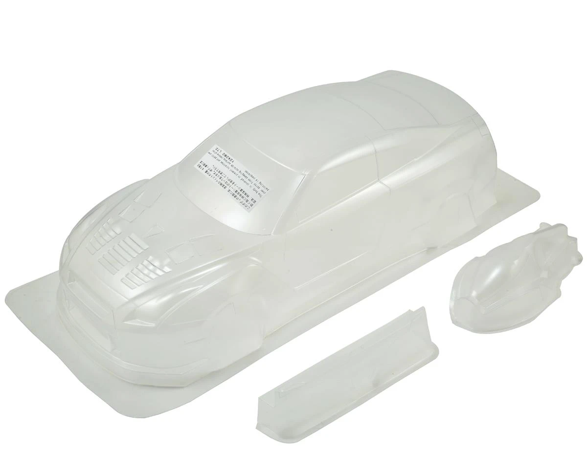 Yokomo GReddy R35 SPEC-D Drift Body Set (Clear) 2 Yokomo GReddy R35 SPEC-D Drift Body Set (Clear) - Image 2