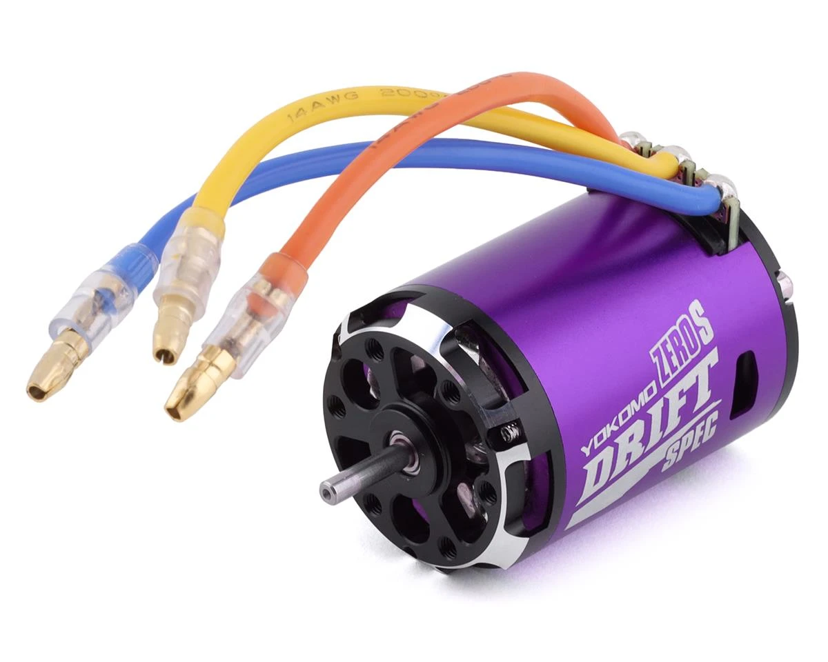 Yokomo ZERO-S Drift Brushless Motor (10.5T) (Purple) 1 Yokomo ZERO-S Drift Brushless Motor (10.5T) (Purple)